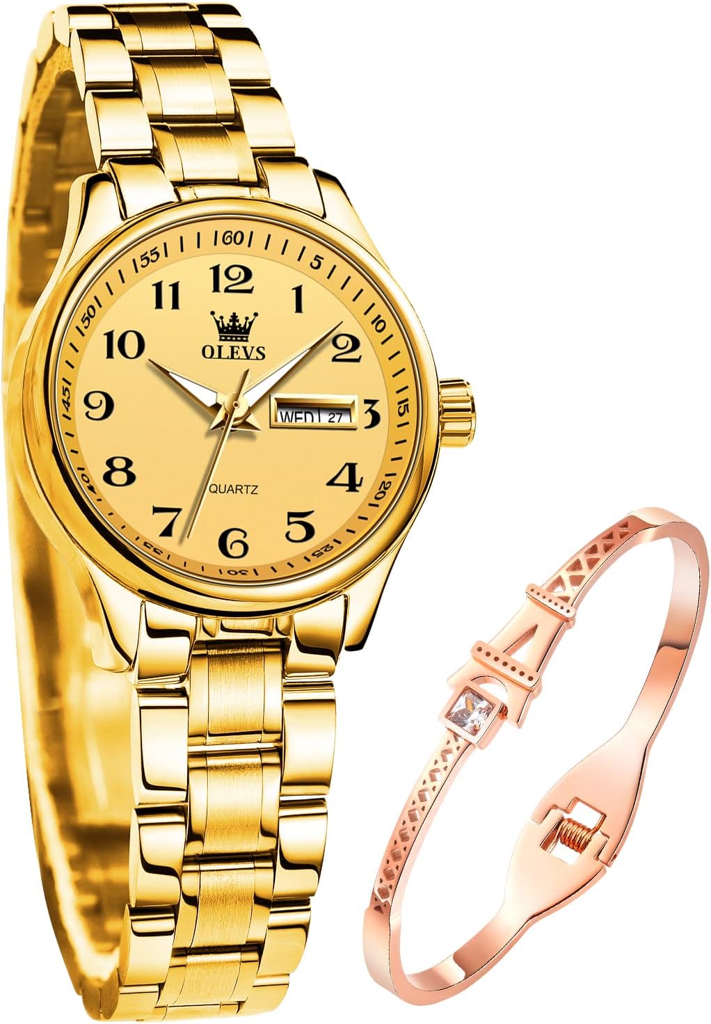 Thumbnail 5 de OLEVS Montre Femme Facile à lire 30m