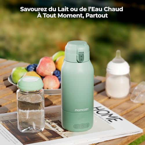 Thumbnail 6 de Momcozy Chauffe-Biberon Portable 500 ml: réchauffe rapide et sans fil pour voyage