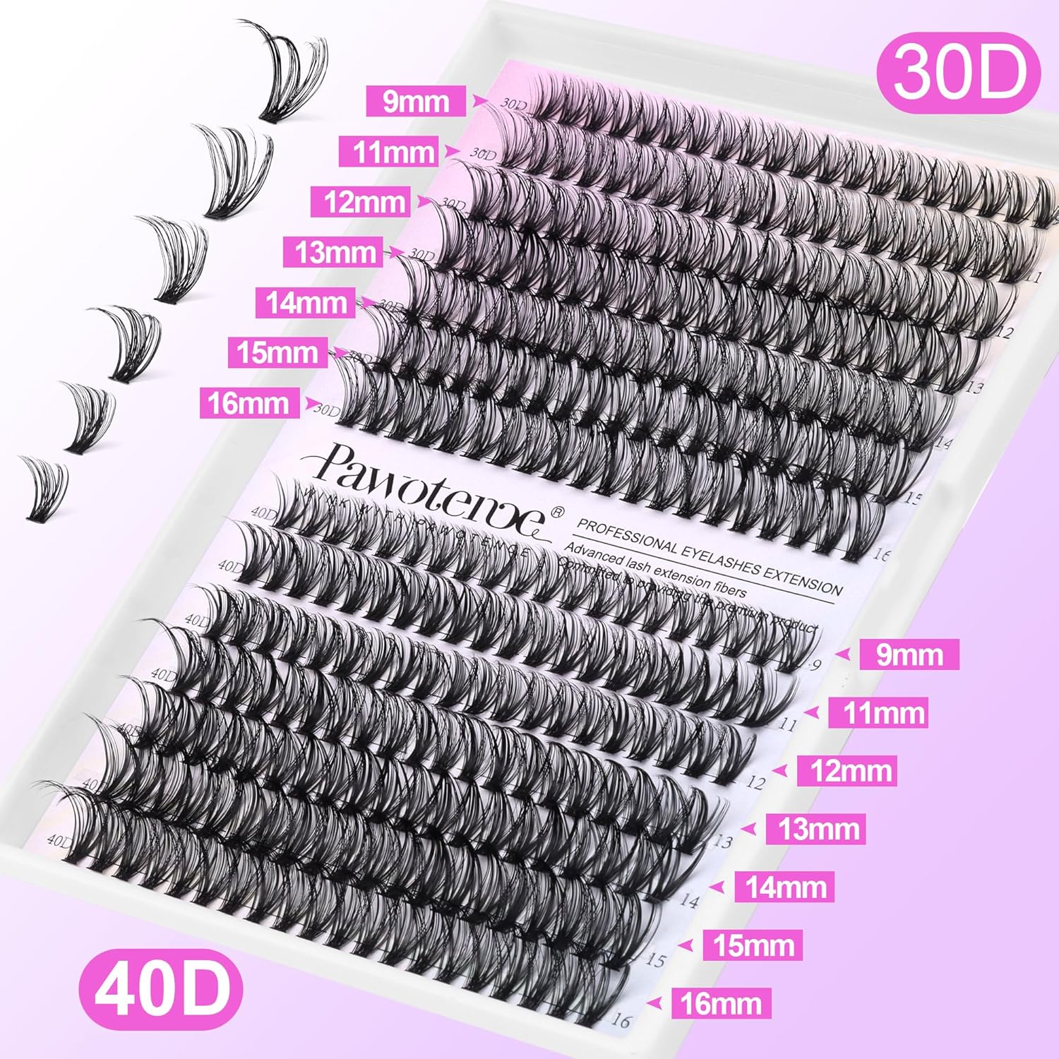 Thumbnail 5 de Pawotence Lash Extension Kit 280pcs 💄