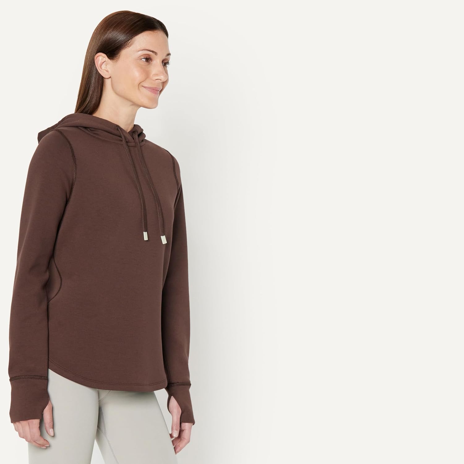 Detalle de Amazon Essentials Women's Active Sweat Relaxed-Fit Long-Sleeve Hoodie Sweatshirt