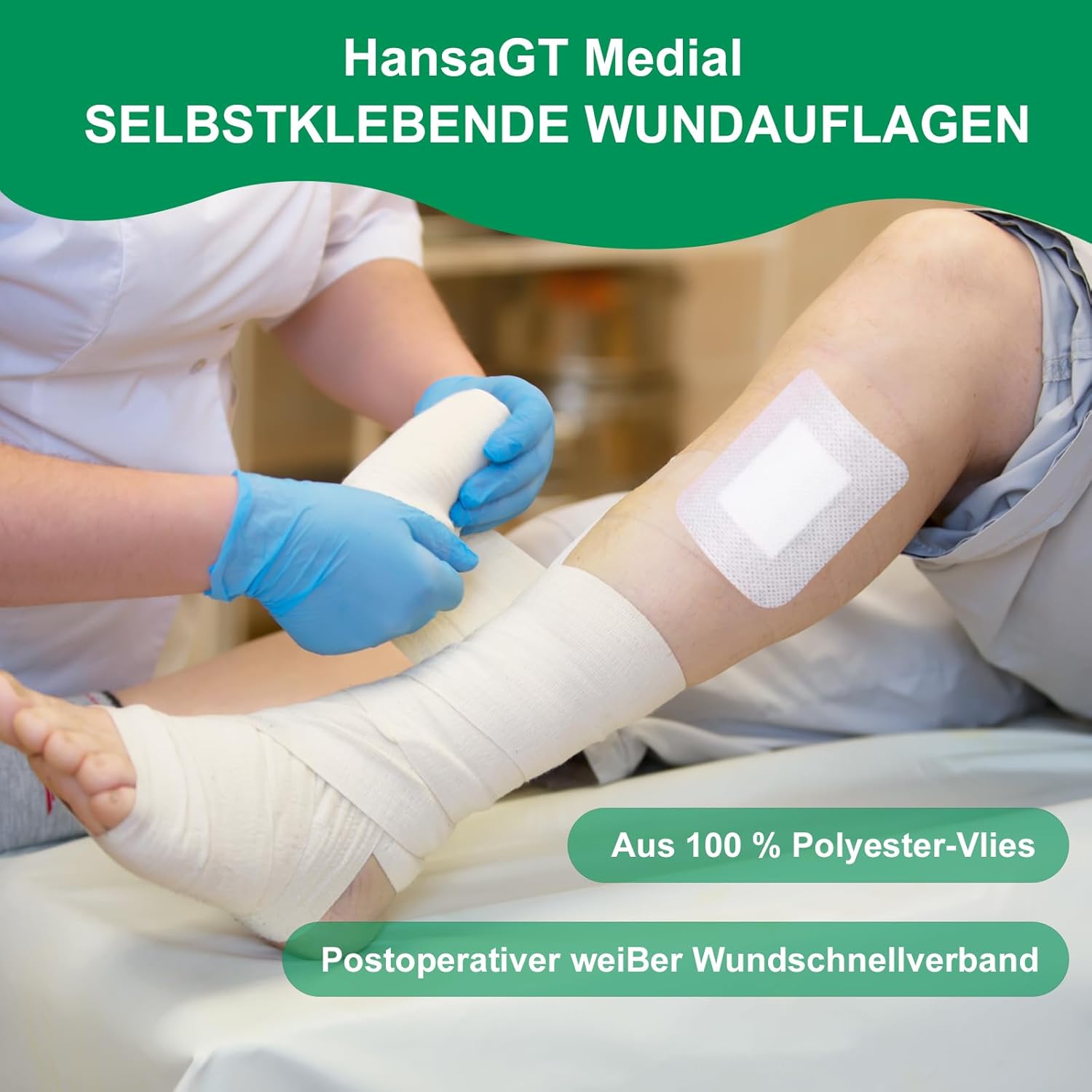 Thumbnail 2 de Wundpflaster Steril 8x10cm 50 Stück