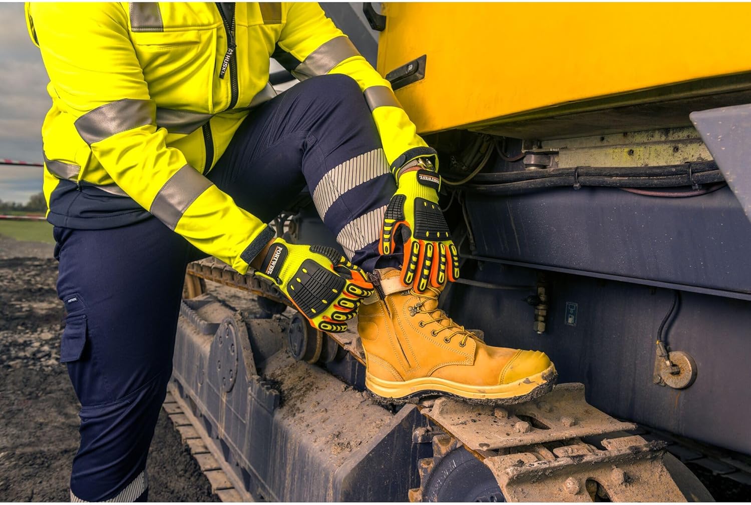 Thumbnail 5 de Portwest A721Y1RS guanto anti-impatto S 🧤