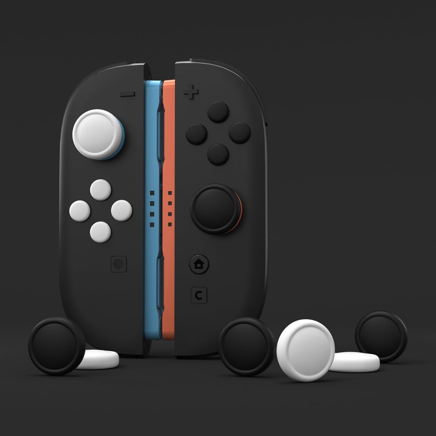 Detalle 2 de playvital Button Caps for Nintendo Switch 2, 8-colour set