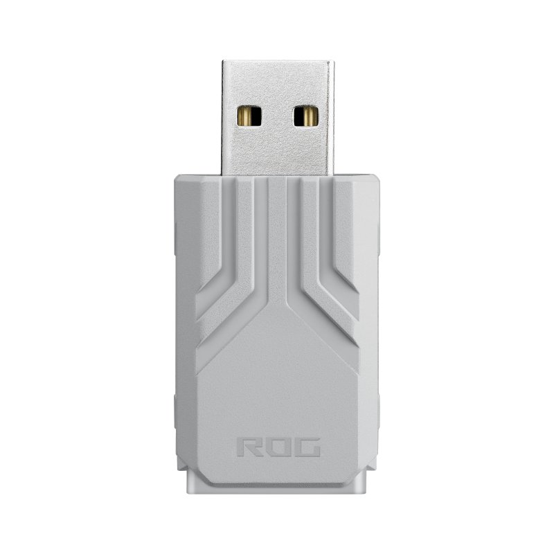 Detalle 2 de Polling Rate Booster Asus USB blanco para ratón y teclado ROG