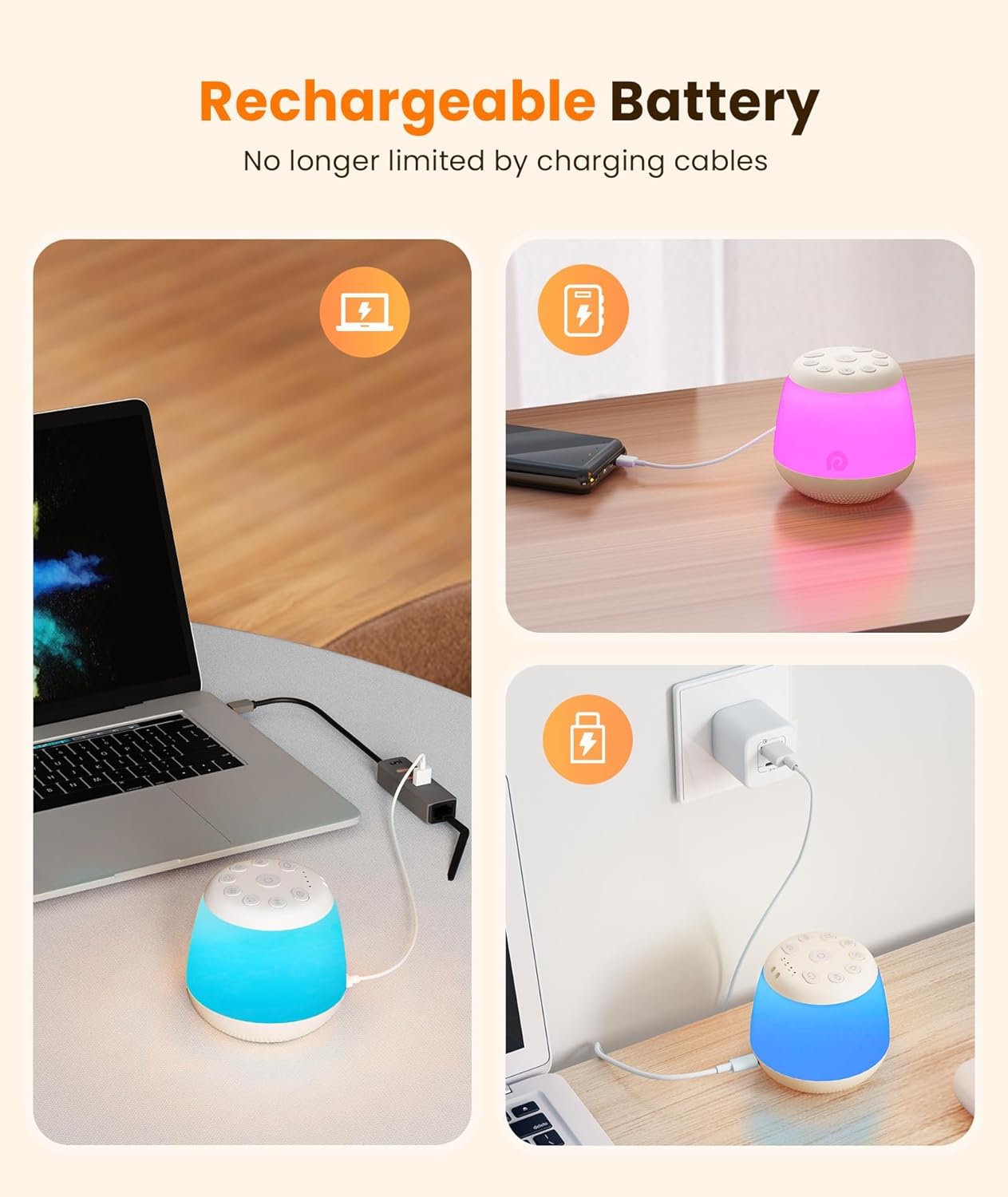 Thumbnail 5 de Dreamegg White Noise Machine