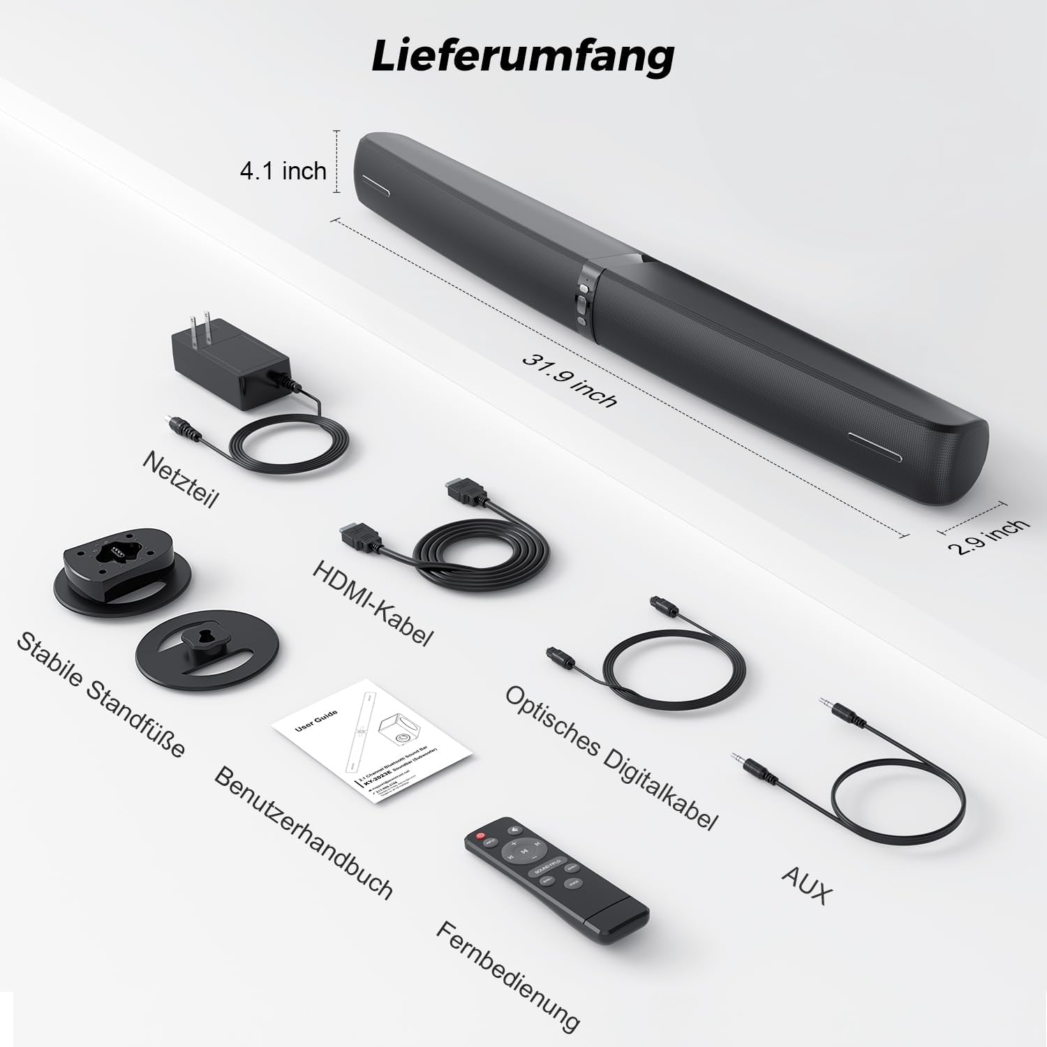 Thumbnail 6 de Soundbar TV 2-in-1 Tower-Lautsprecher