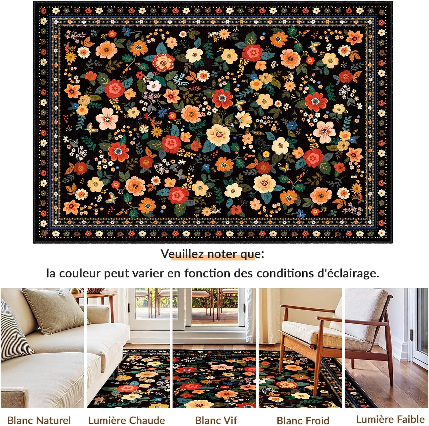 Detalle 2 de Tapis lavable INOVADAY 90x150