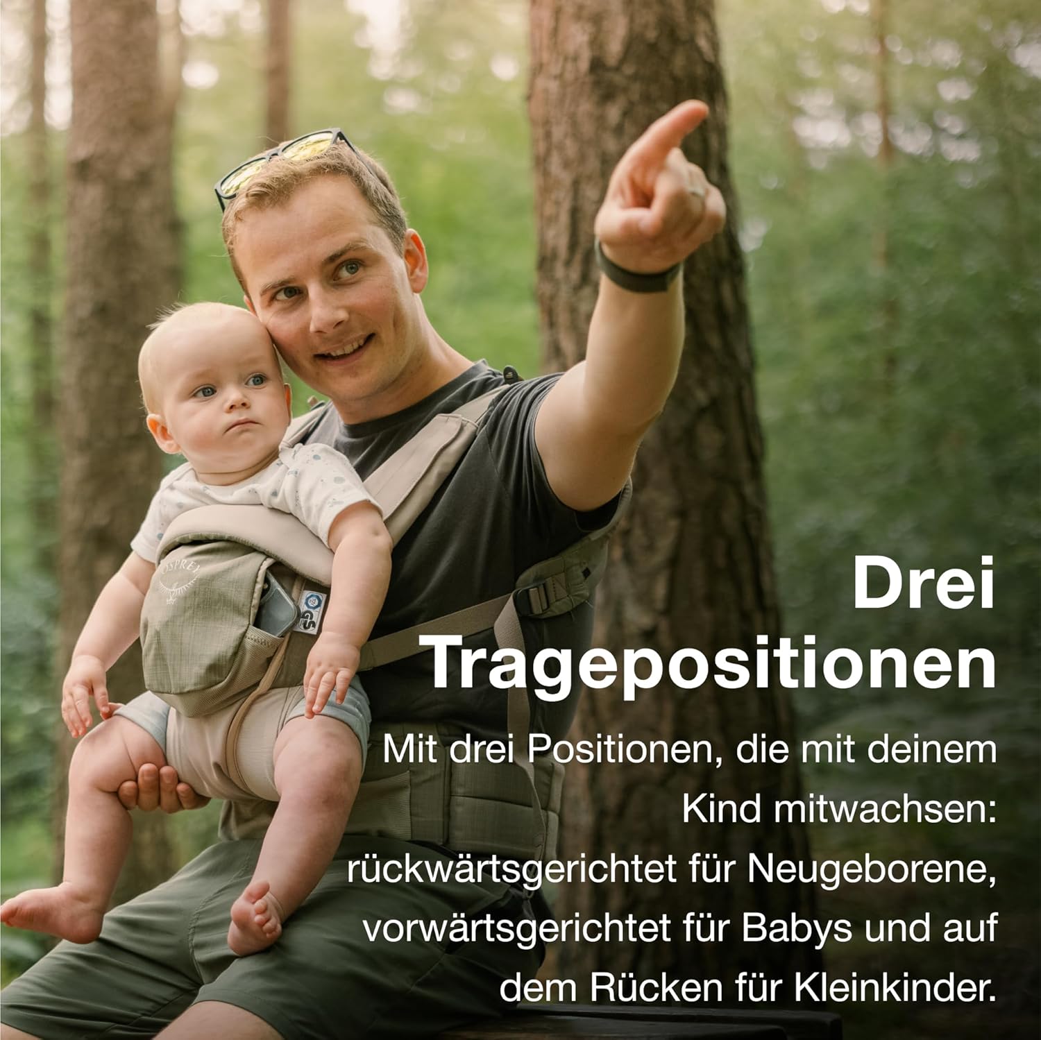 Thumbnail 2 de Osprey Poco Weiche Kindertrage LT