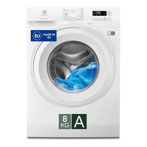 Detalle de Electrolux Lavatrice a Carica Frontale EW5F8W: 8 kg, TimeCare e AutoSense per lavaggi intelligenti