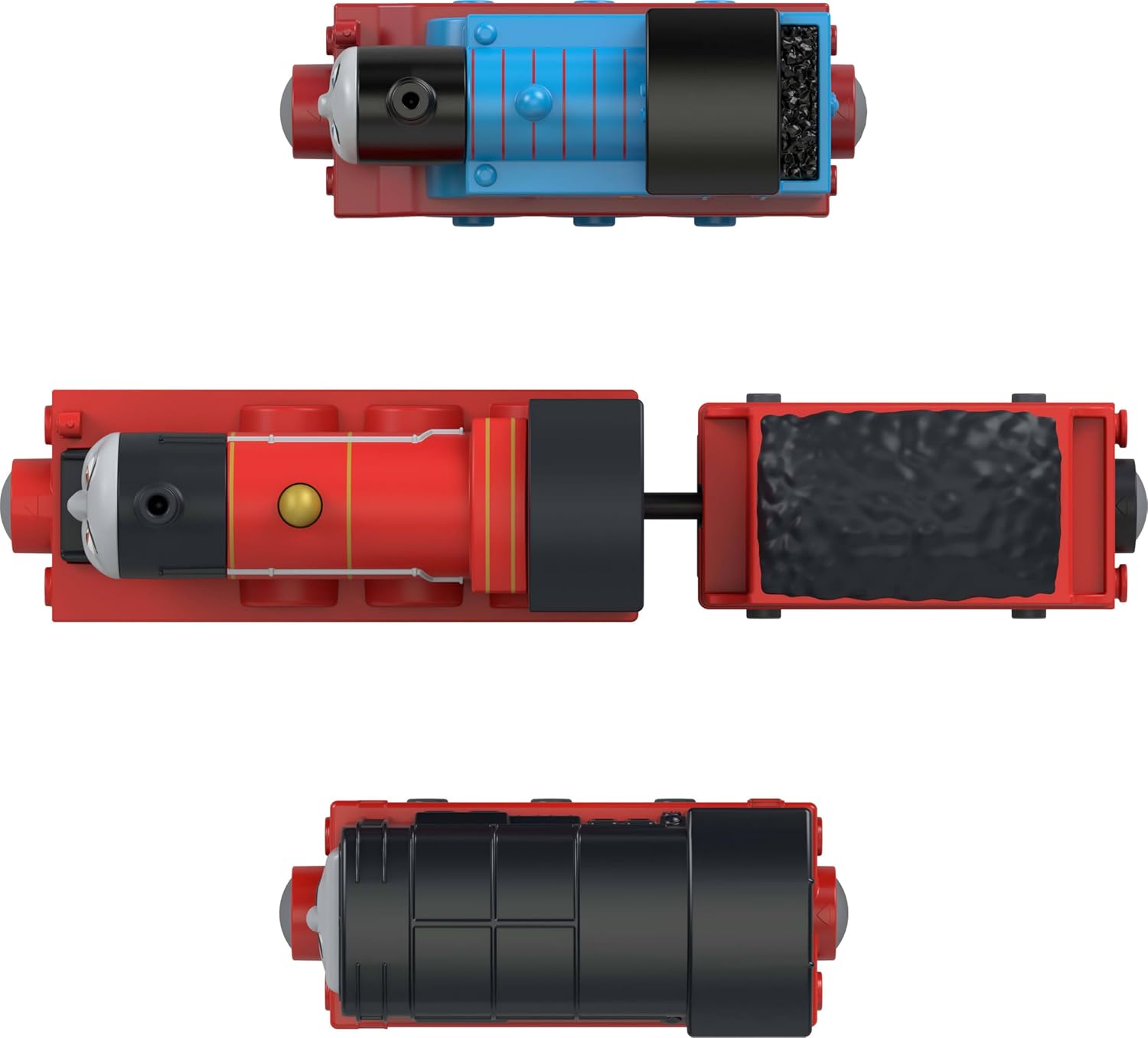 Detalle 2 de THOMAS & FRIENDS JLB74 Thomas, Diesel & James Train Set with Magnetic Connectors