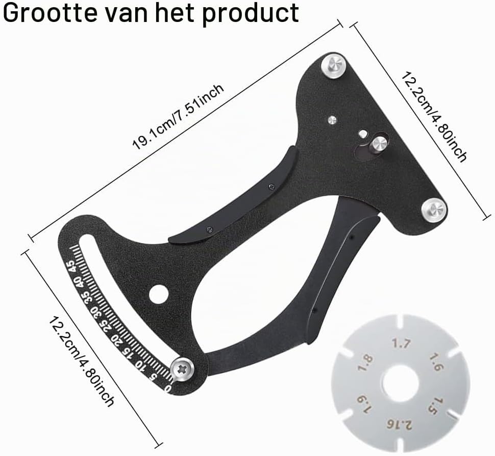 Thumbnail 6 de Aoreun S-ftzlj-black spaakspanningsmeter voor ronde en platte spaken