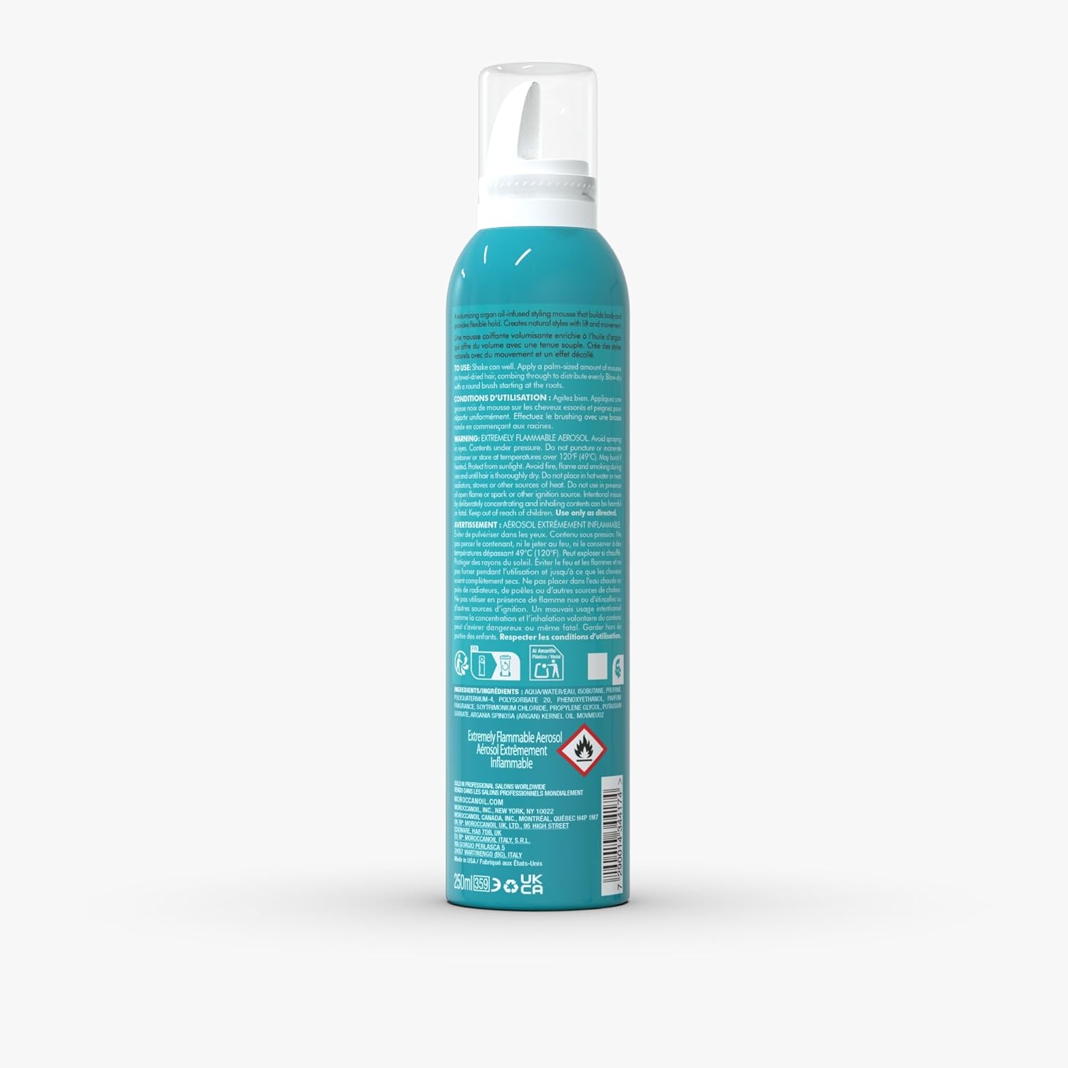 Thumbnail 5 de Moroccanoil Volumizing Mousse (Full Body) Medium Hold, 250ml – weightless body for dry hair
