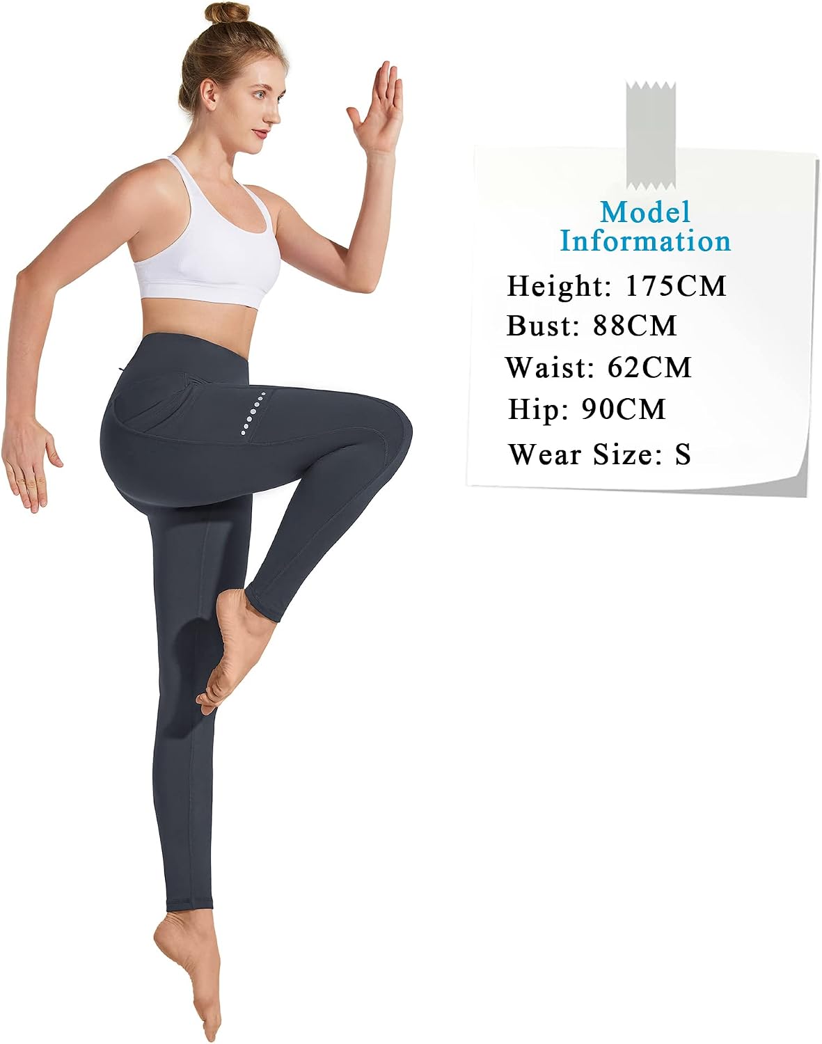 Thumbnail 4 de BAYGE Femmes Leggings Hiver Taille Haute 🧘♀