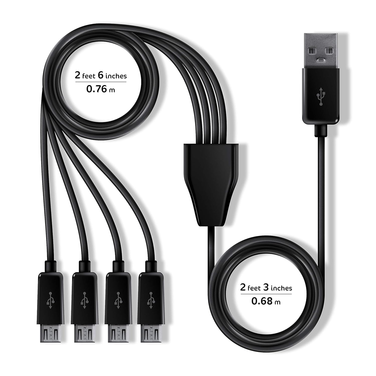 Thumbnail 4 de My Arcade Multi-Cable USB Splitter 5 ft