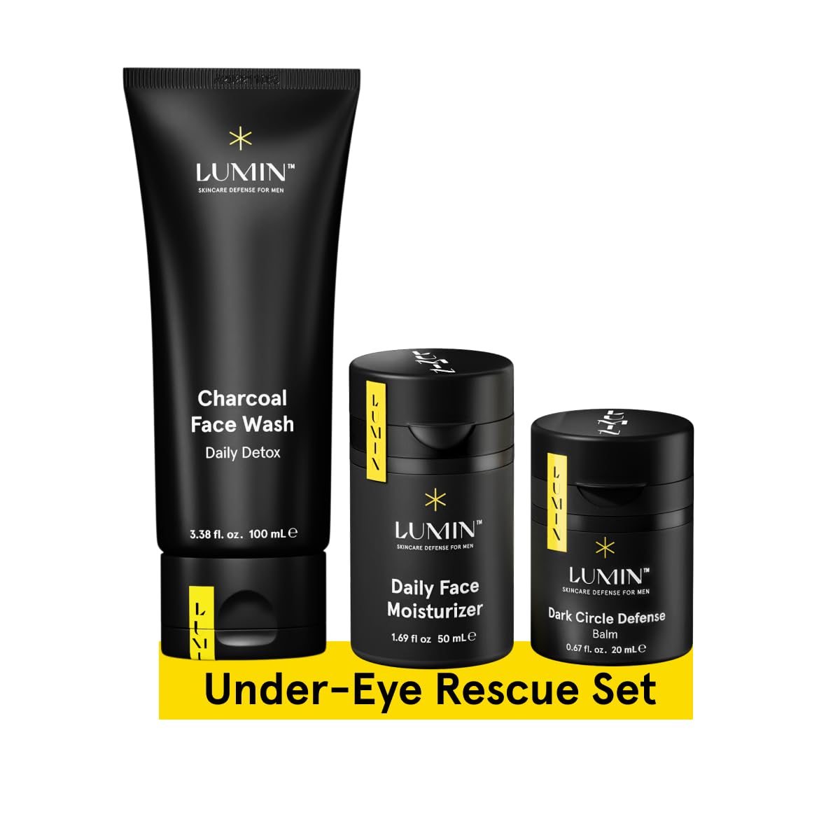 Thumbnail 6 de Lumin Smooth Operator Detox Men’s Skincare Kit (Charcoal Face Wash + Scrub + Moisturizer)