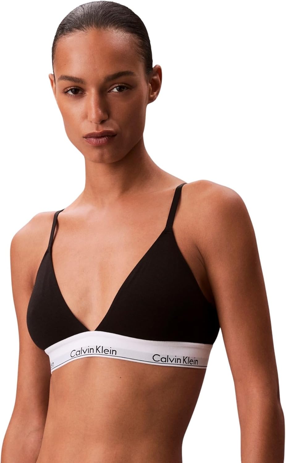Thumbnail 2 de Calvin Klein Soutien-Gorge Triangle Femme Lightly Lined avec basque élastique
