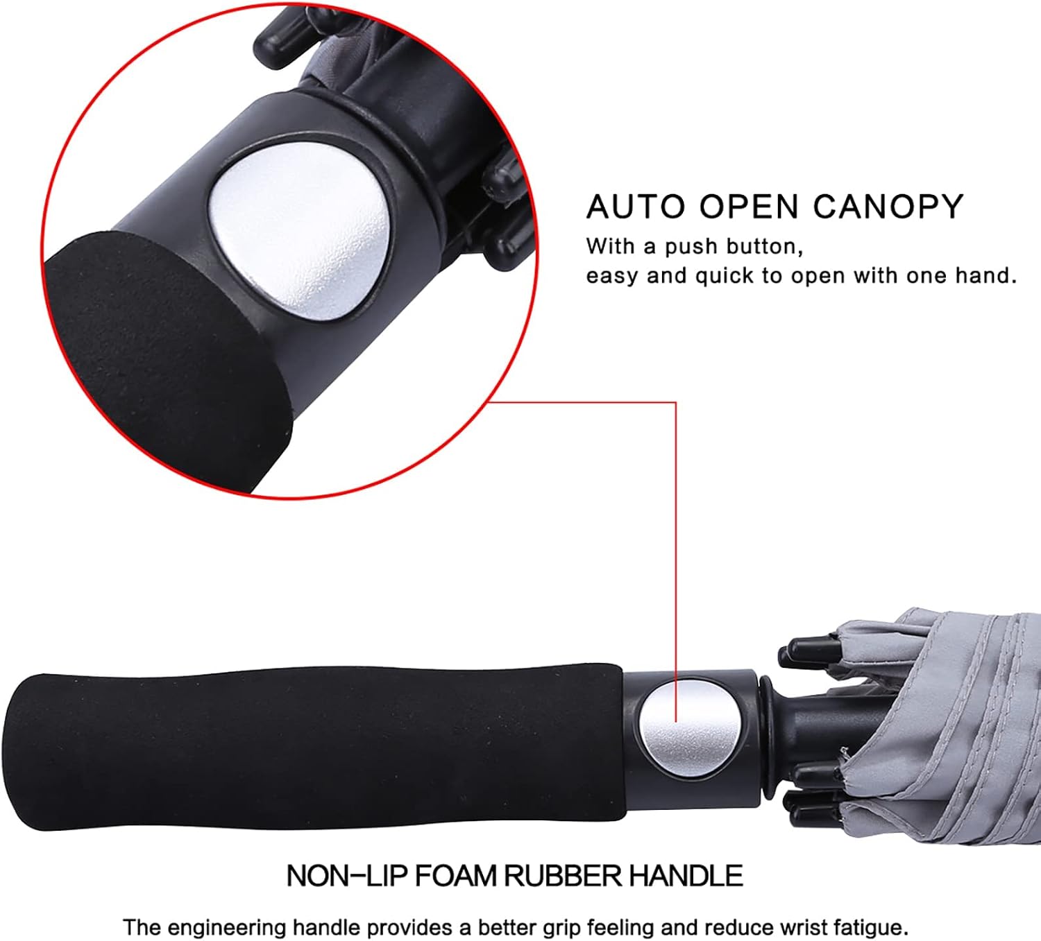 Detalle 2 de G4Free Parapluie Golf 62 inch automatique