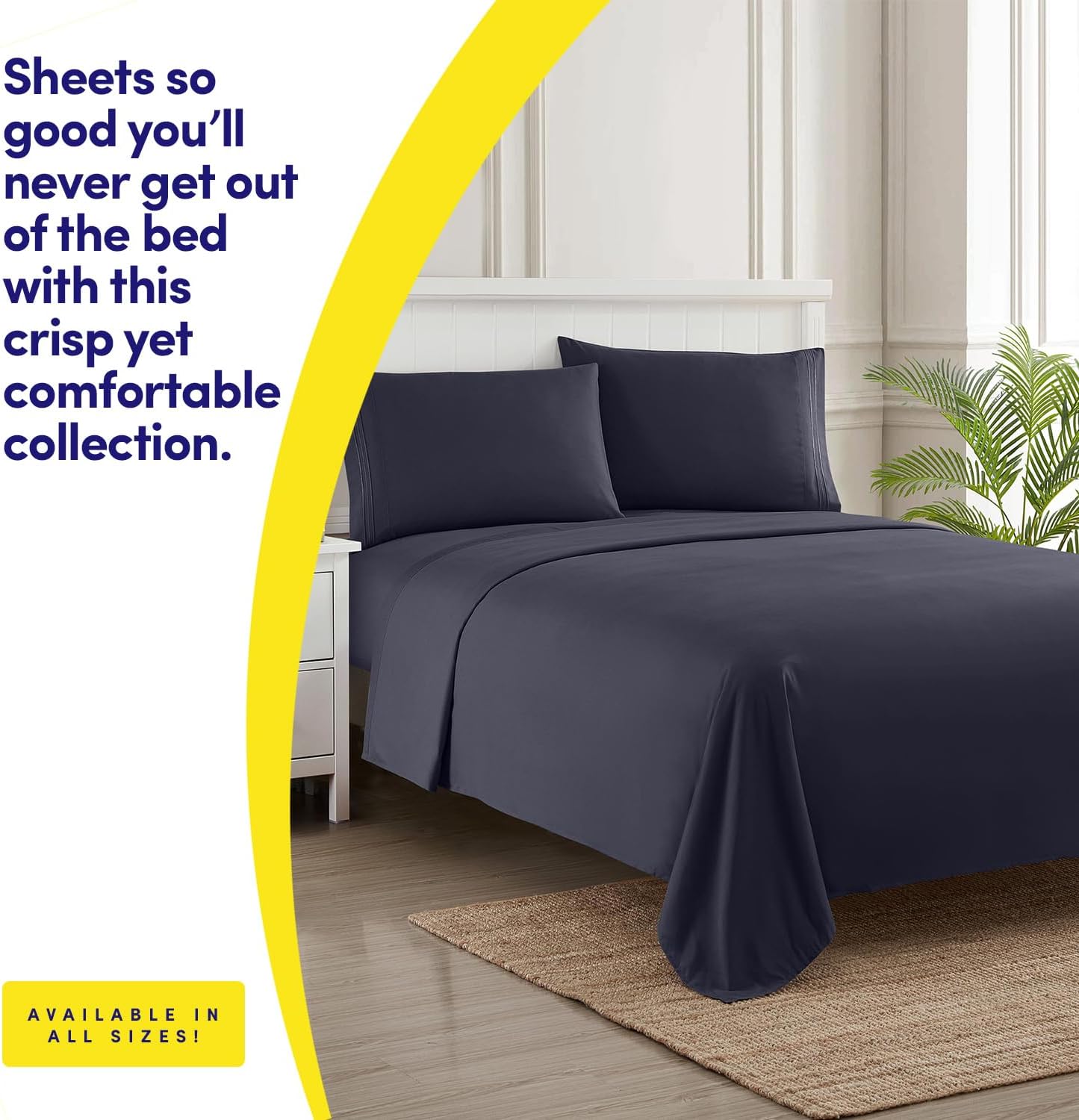 Detalle 2 de 1500 Supreme RV Short Queen Sheet Set