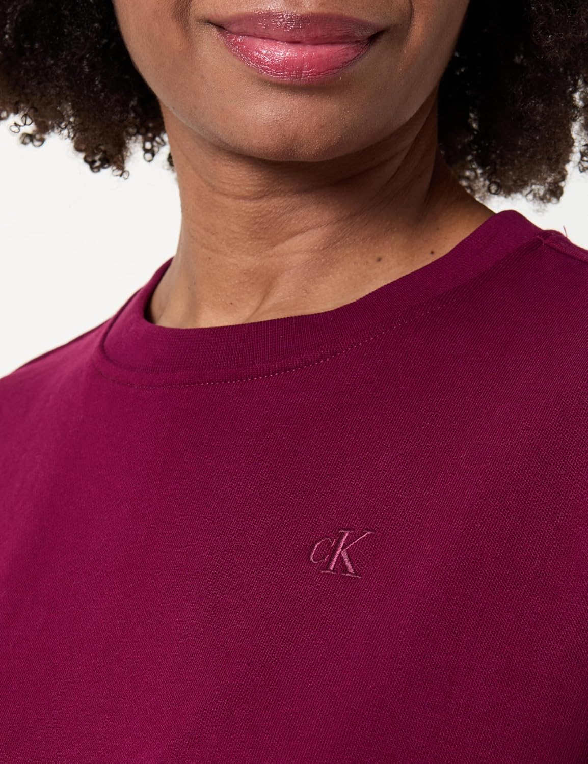 Detalle 2 de Calvin Klein Sudadera Archive Logo mujer