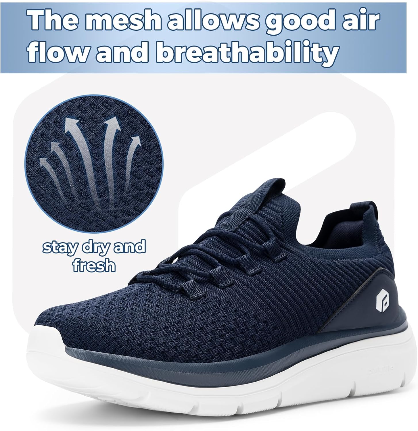 Thumbnail 5 de FitVille Slip On Sneakers Herren