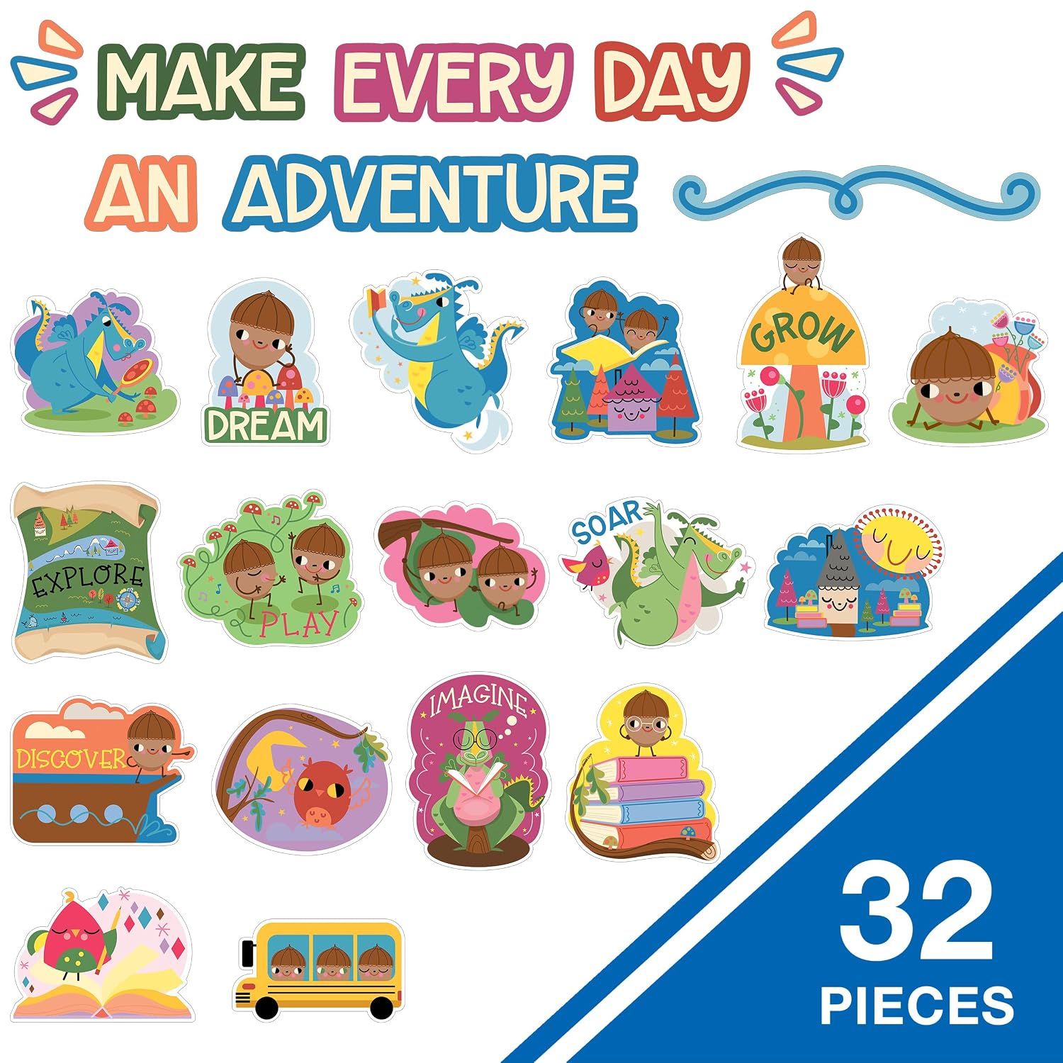Detalle 2 de Carson Dellosa Bulletin Board Set, 32-Piece