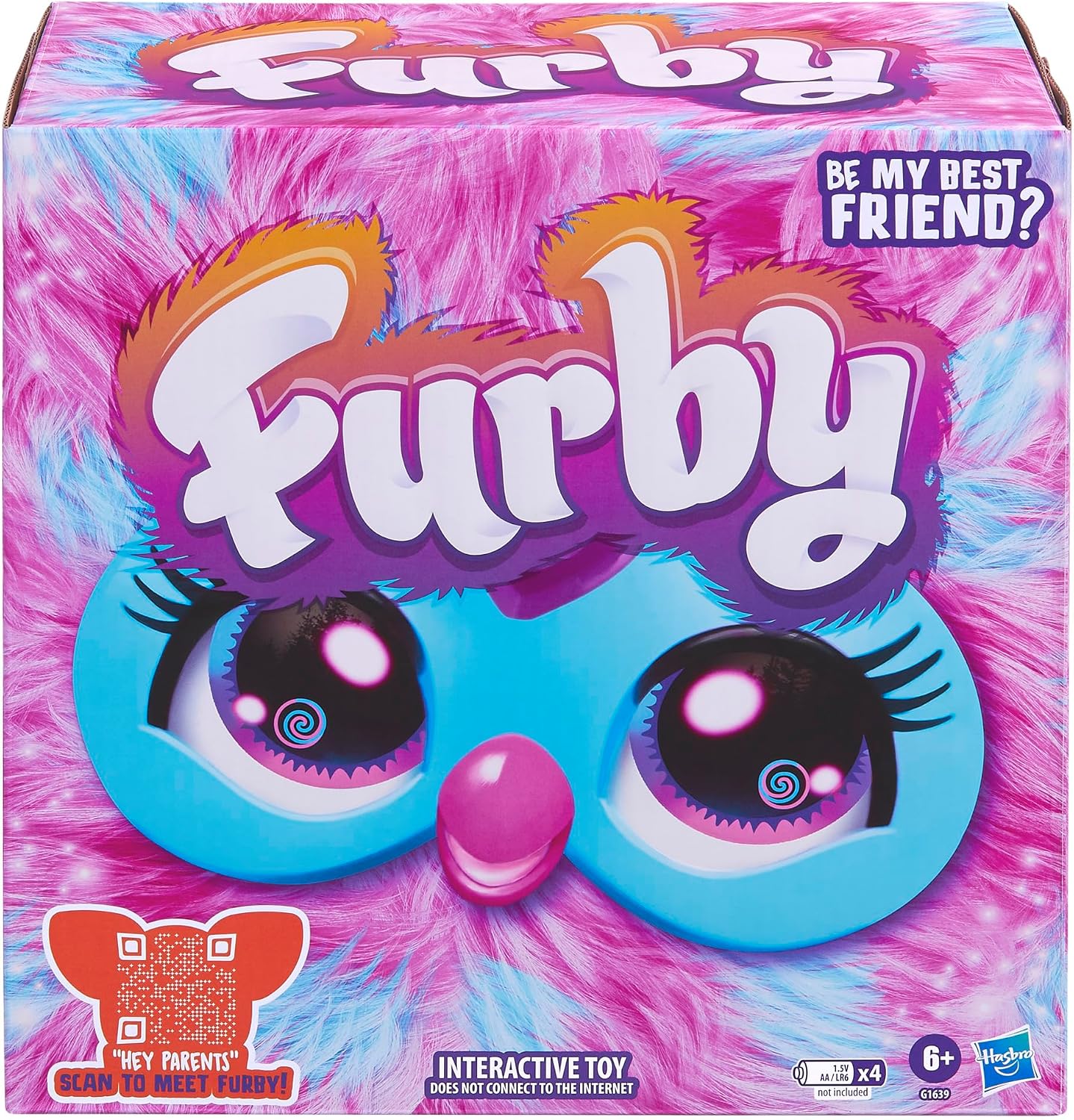 Detalle 2 de Furby Cotton Candy interactive plush 15 cm
