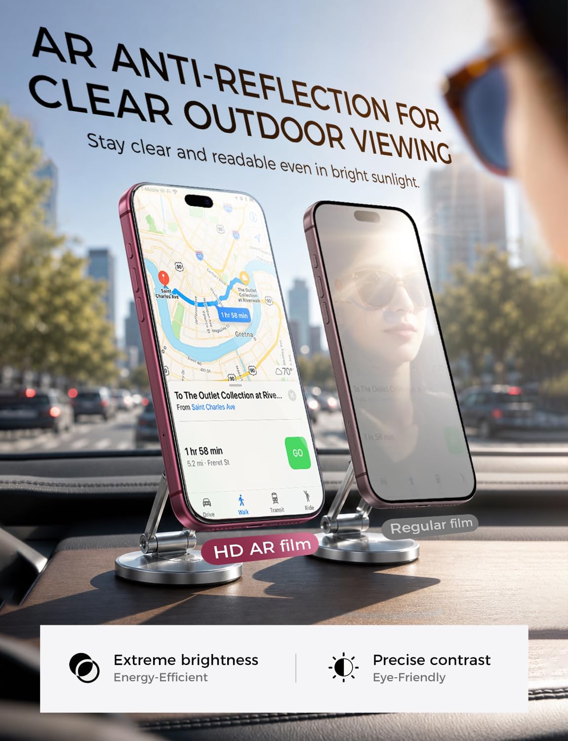 Detalle 1 de MAGIC JOHN 3rd Gen iPhone 18 Pro Max 6.9-Inch Screen Protector, Anti-Glare 9H Glass, 2-Pack