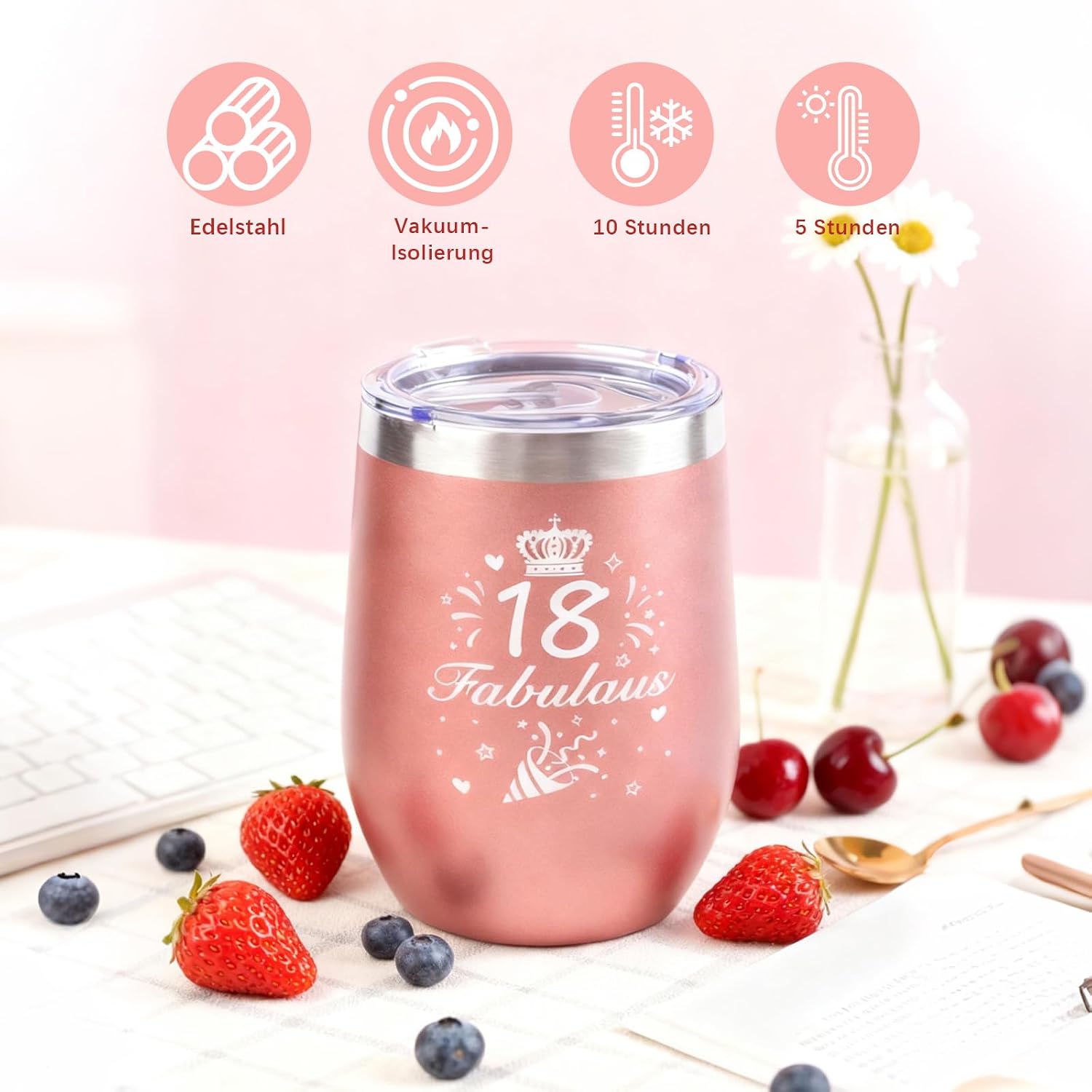 Detalle de Belillpipi Geschenkset 18. Geburtstag für Frauen