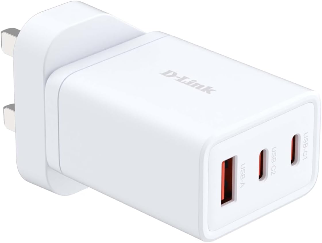 Detalle 2 de D-Link DCP-651 65W GaN Fast Charger review: compact travel multi-port powerhouse
