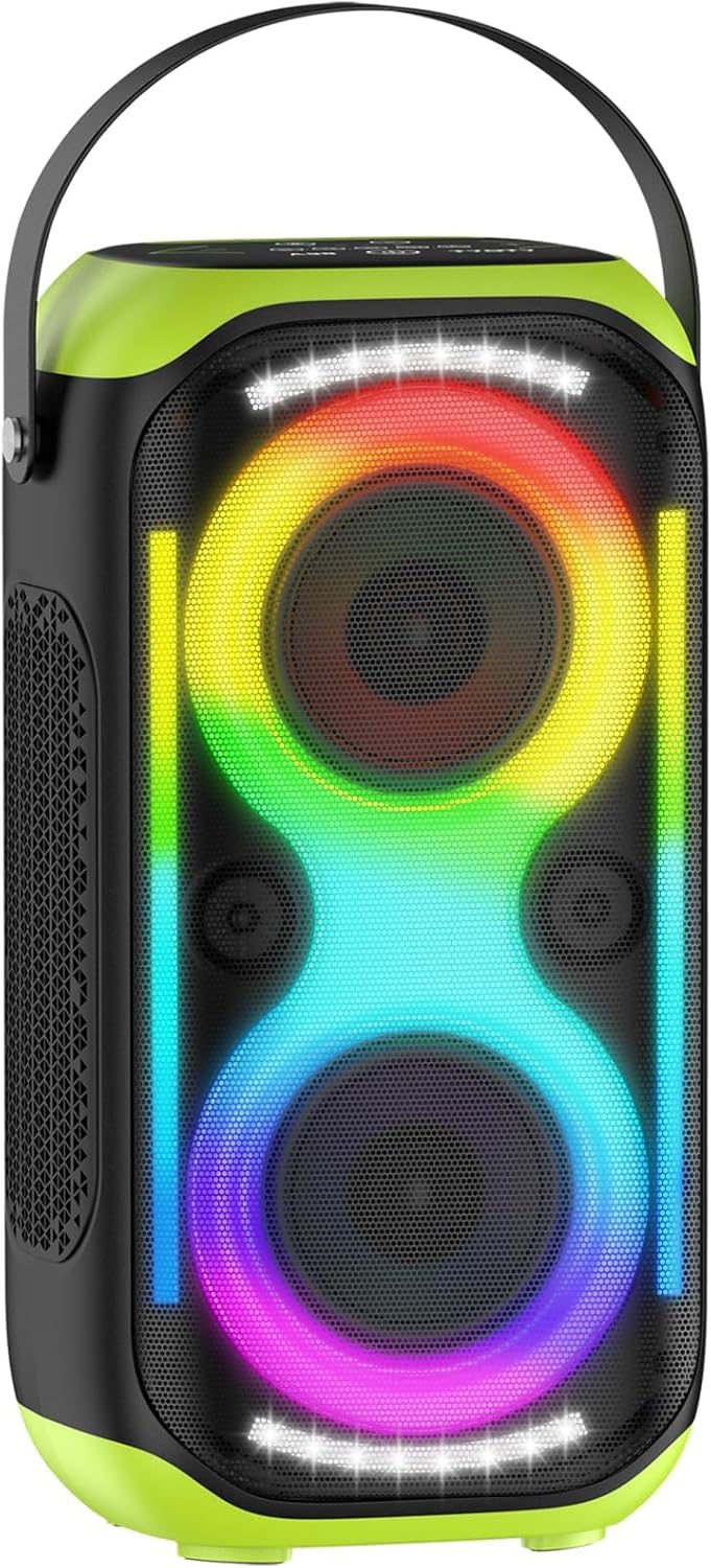 Detalle de TYOTY Bluetooth Speaker 160W portable boombox 🔊