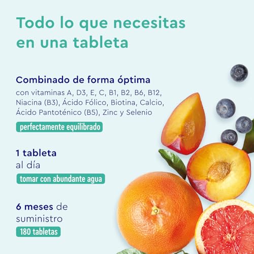 Thumbnail 2 de Multivitaminas y Minerales 180 Tabletas 💪 - Salud Integral