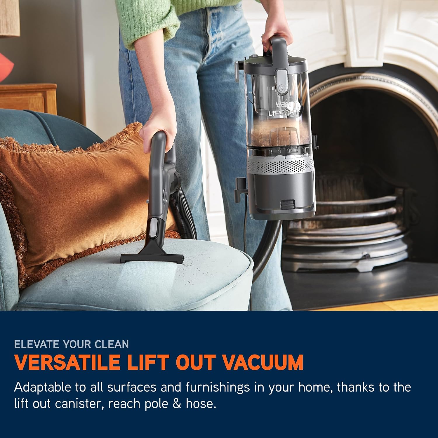 Detalle 2 de Vax LiftOut CDUP-LOXS 600W vacuum 2L