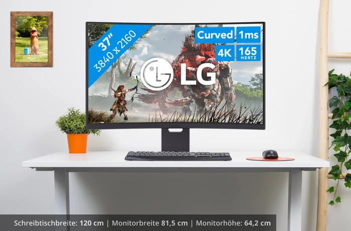 Thumbnail 19 de LG UltraGear 37G800A-B – 37 Zoll 4K Curved Gaming-Monitor
