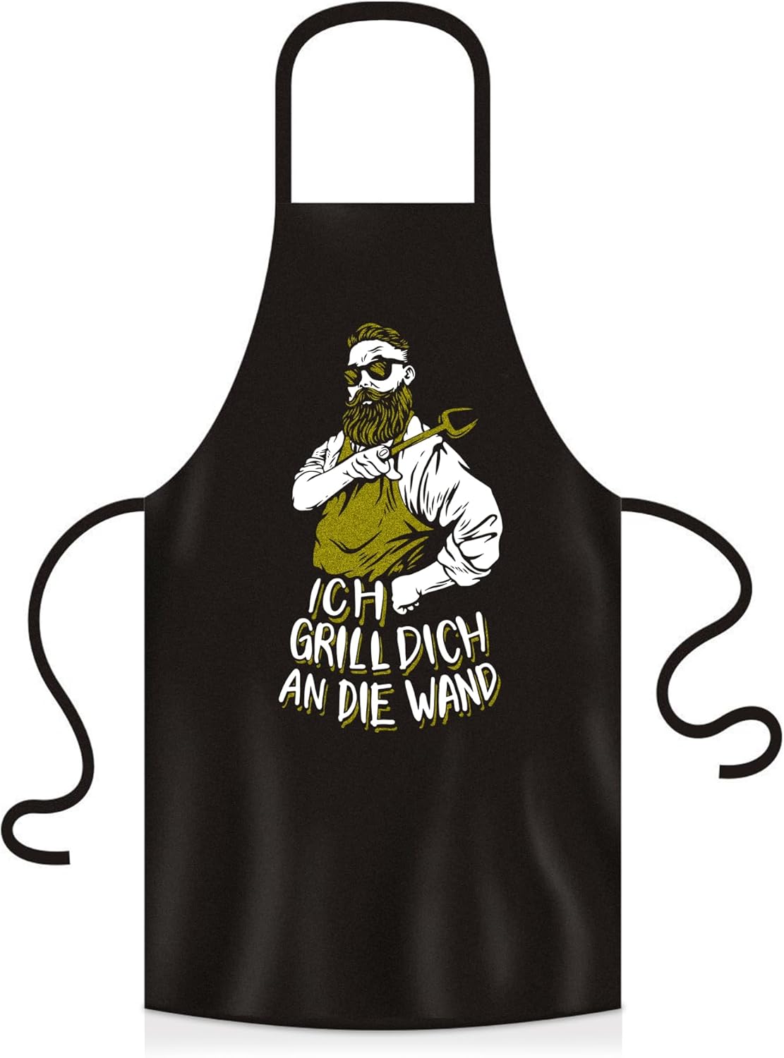 Thumbnail 3 de YORA Grillschürze für Männer – Vatertagsgeschenk, inkl. Urkunde, 60×90 cm, waschbar