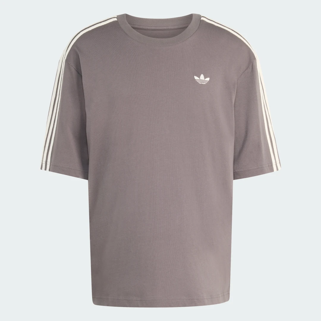 Detalle 2 de Camiseta holgada Adicolor 3 Stripes de Adidas