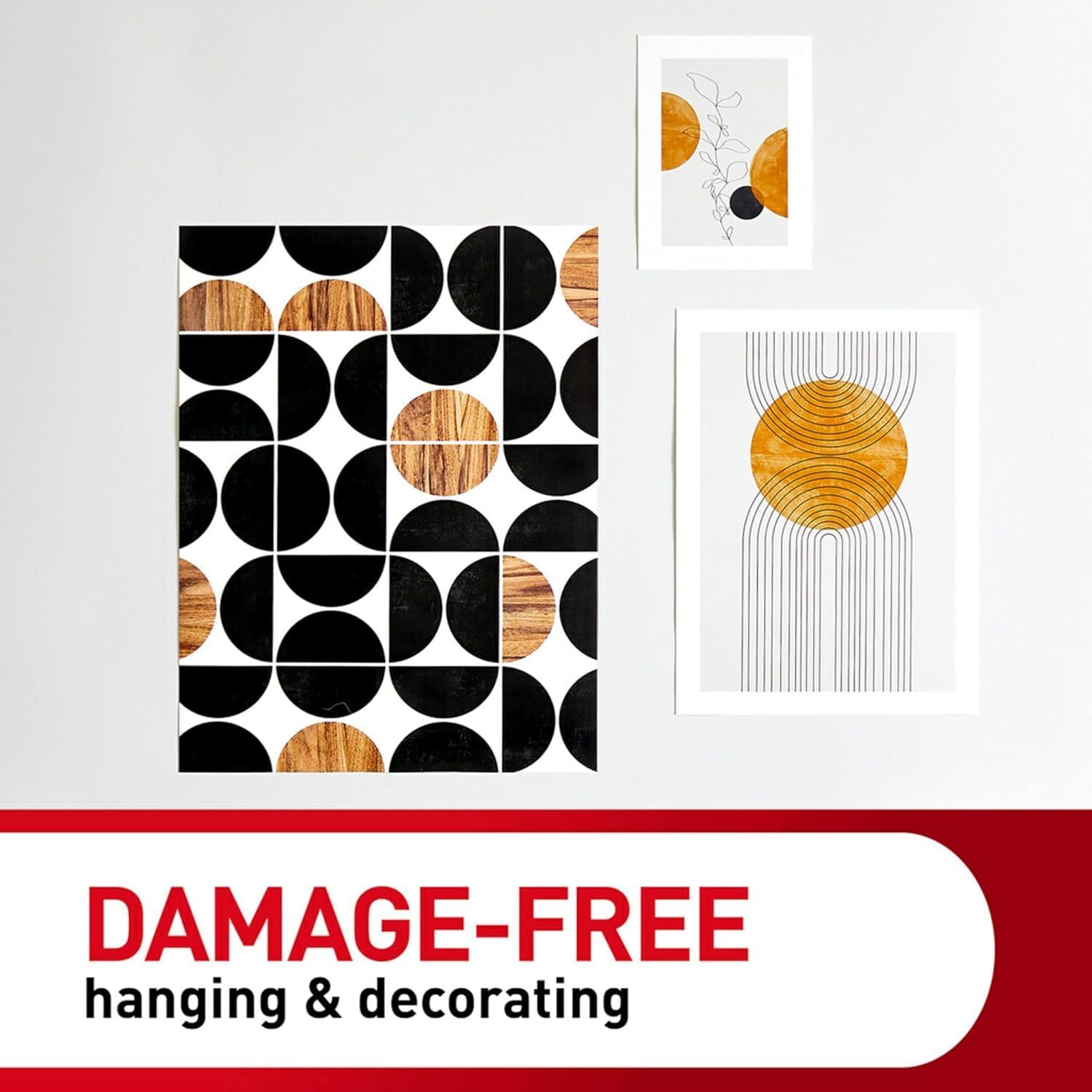 Thumbnail 2 de Command Poster Strips Value Pack (48) – Damage-Free Hanging for Posters, Calendars and More