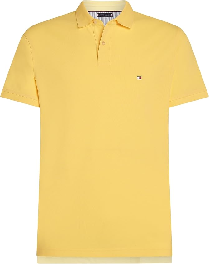 Detalle de Tommy Hilfiger Polo Core 1985 Regular Fit amarillo M