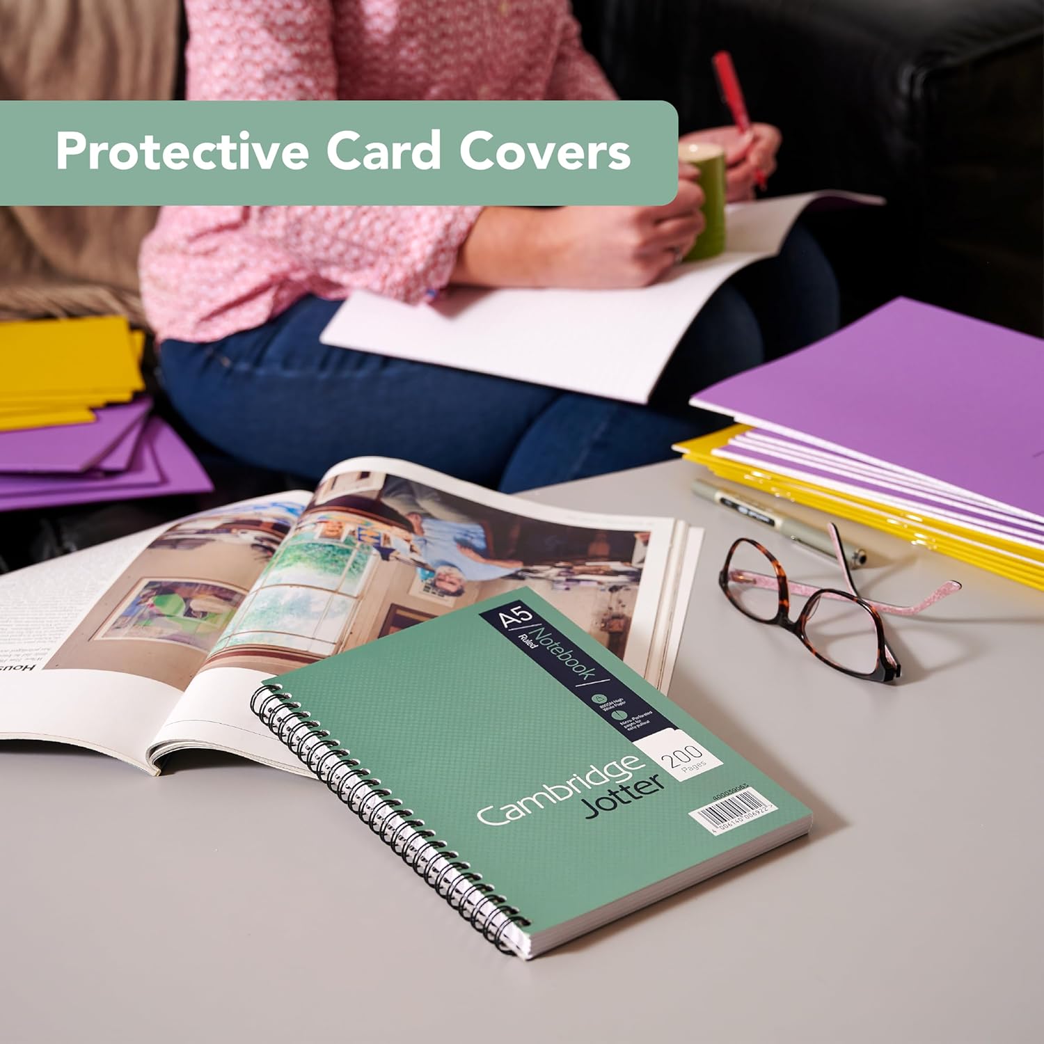 Thumbnail 2 de Cambridge Jotter A5 Notebook Pack of 10