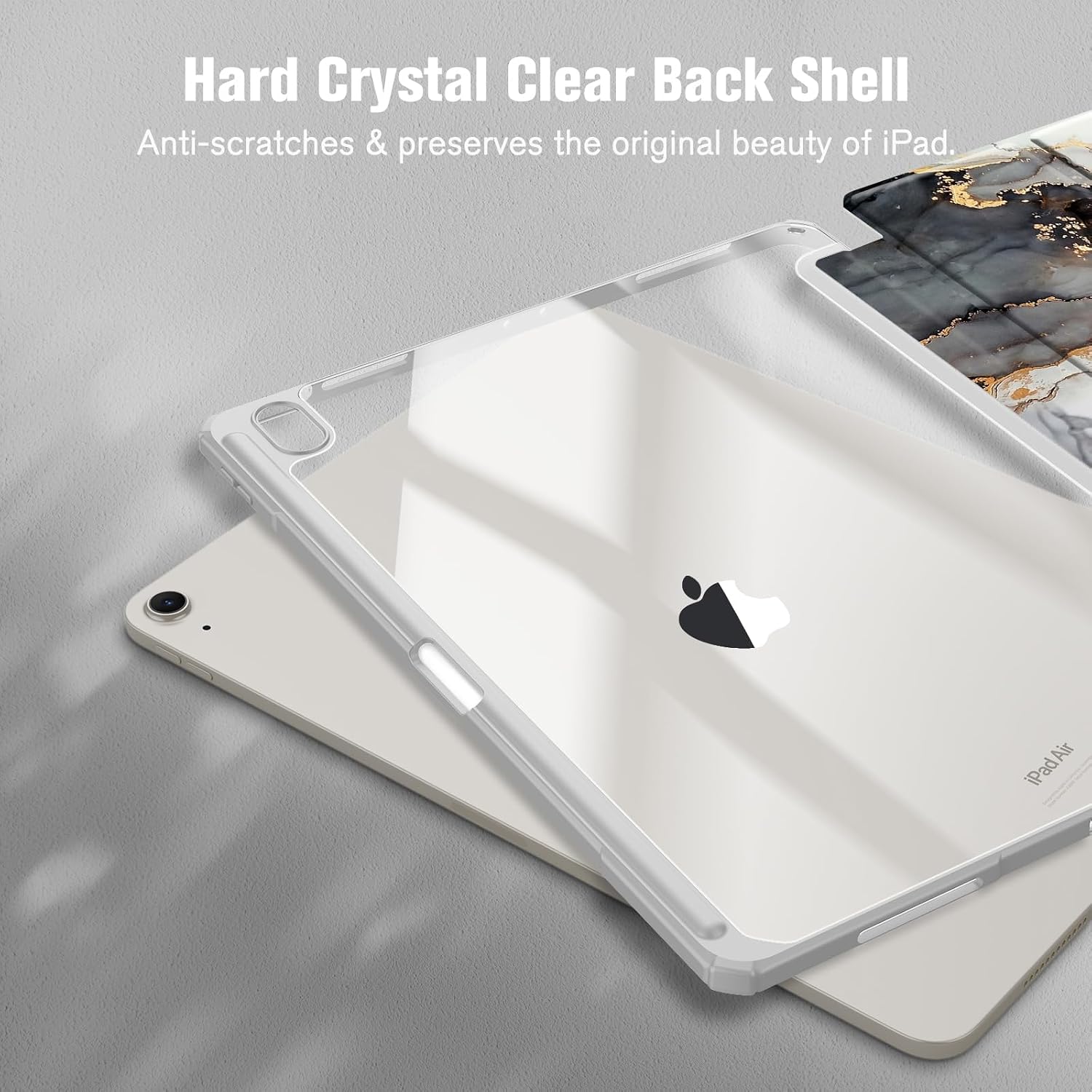 Thumbnail 3 de Fintie ハイブリッドスリムケース iPad Air 13インチ M4/M3/M2用、透明背面・Pencilホルダー付き