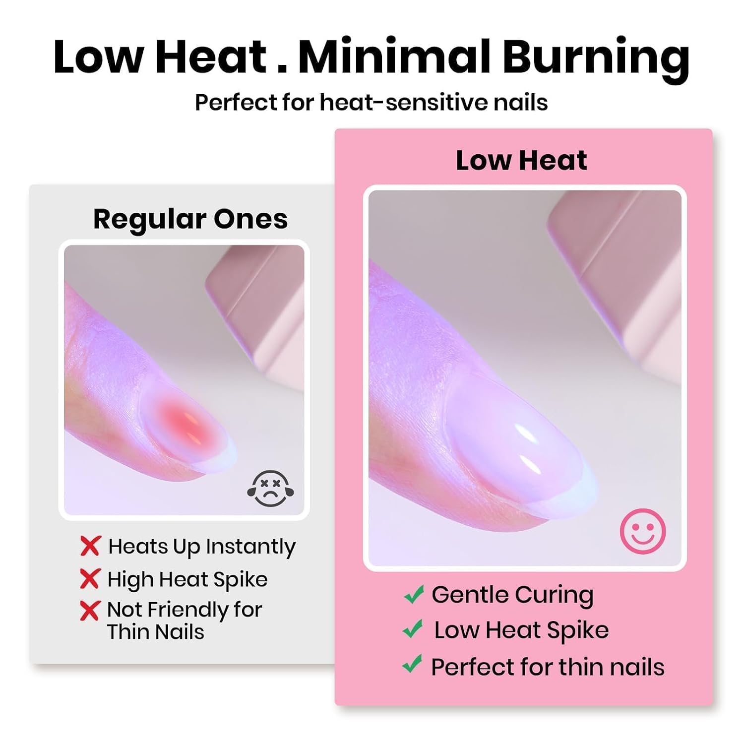 Thumbnail 1 de Beetles Builder Gel Low Heat Clear Builder Gel with Nail Brush for Apex & Strengthening