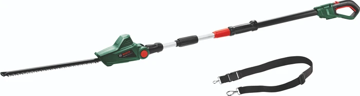 Detalle de Bosch UniversalHedgePole 18 (ohne Akku) – kabellose Hebe-/heckenschere mit Teleskopstiel