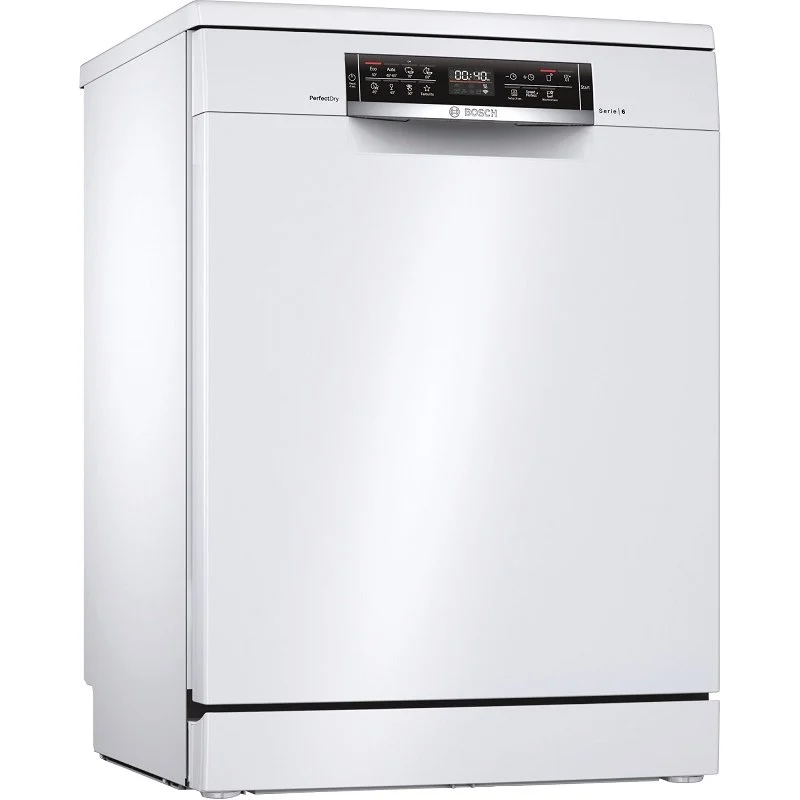 Detalle de Bosch SMS6ZCW42E: Lavavajillas 14 cubiertos Blanco con PerfectDry y ActiveWater