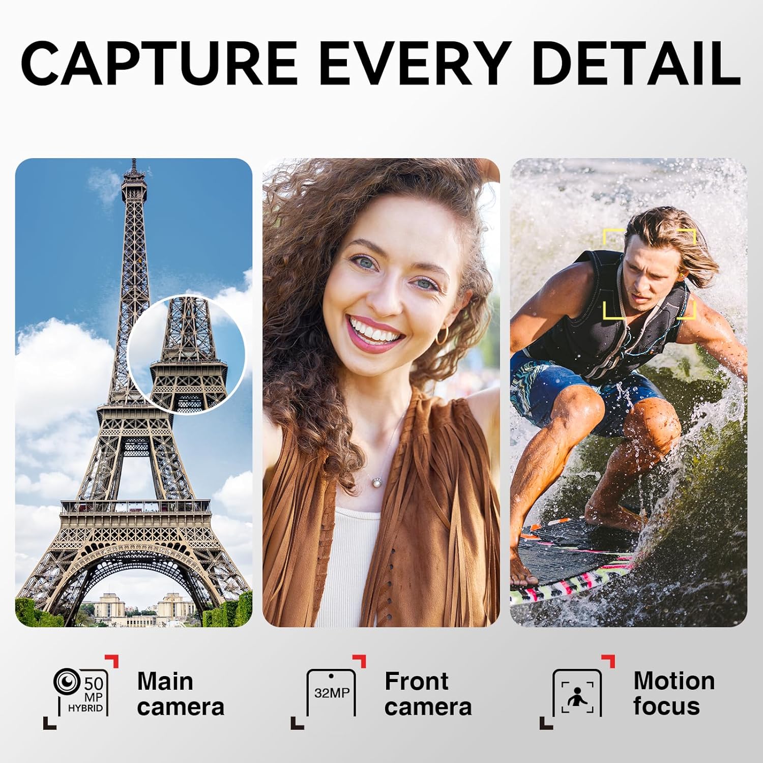 Thumbnail 4 de TCL 60 XE NXTPAPER 5G (AT&T, T-Mobile & Verizon Unlocked) Android Smartphone with Paper-Like 120Hz Display