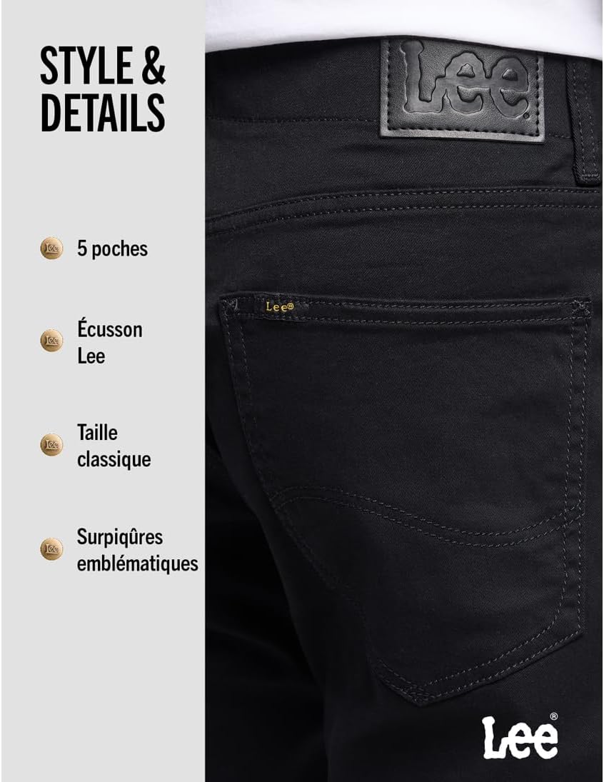 Thumbnail 4 de Lee Straight Fit Xm Jeans Homme – Jean droit moderne et confortable