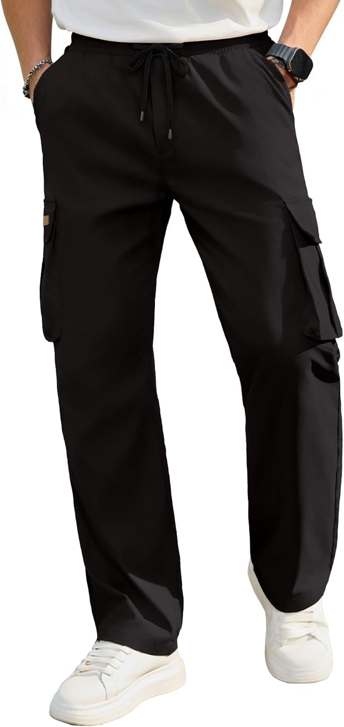 Thumbnail 3 de PLEPAN Men's Casual Cargo Pants 📘