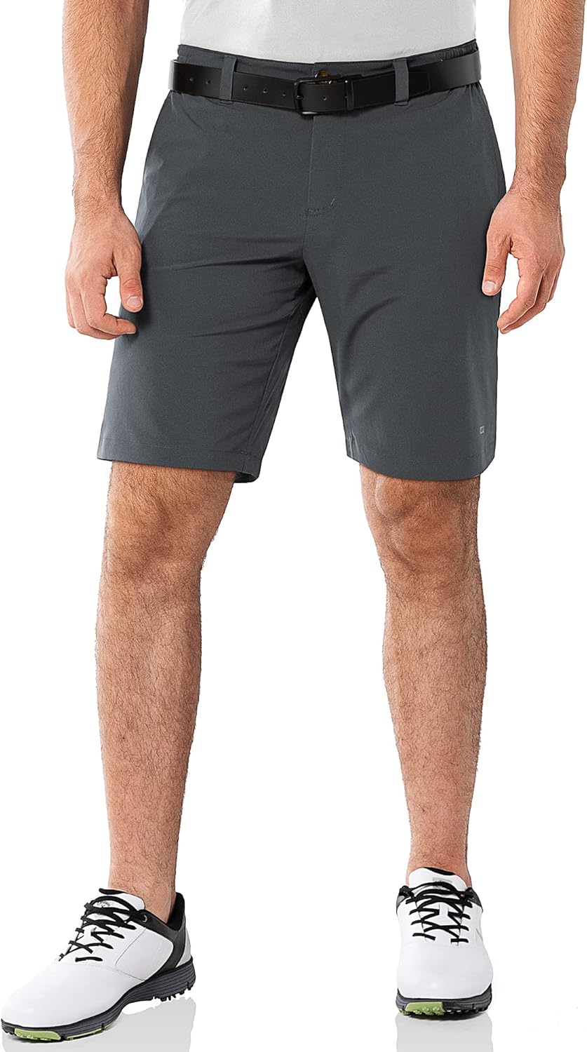 Detalle de 33,000ft Men's Golf Shorts 9" Dry Fit Stretch with UPF 50+ and 4-Way Flex
