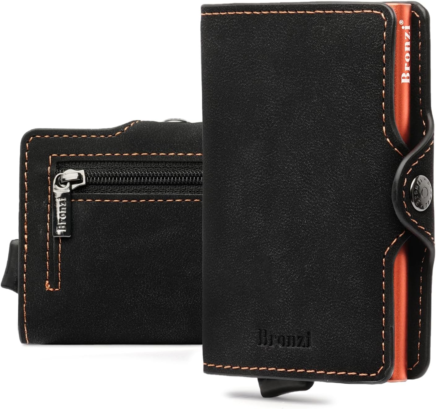 Thumbnail 6 de Bronzi Portafoglio Uomo Slim Piccolo 10x6,5 cm