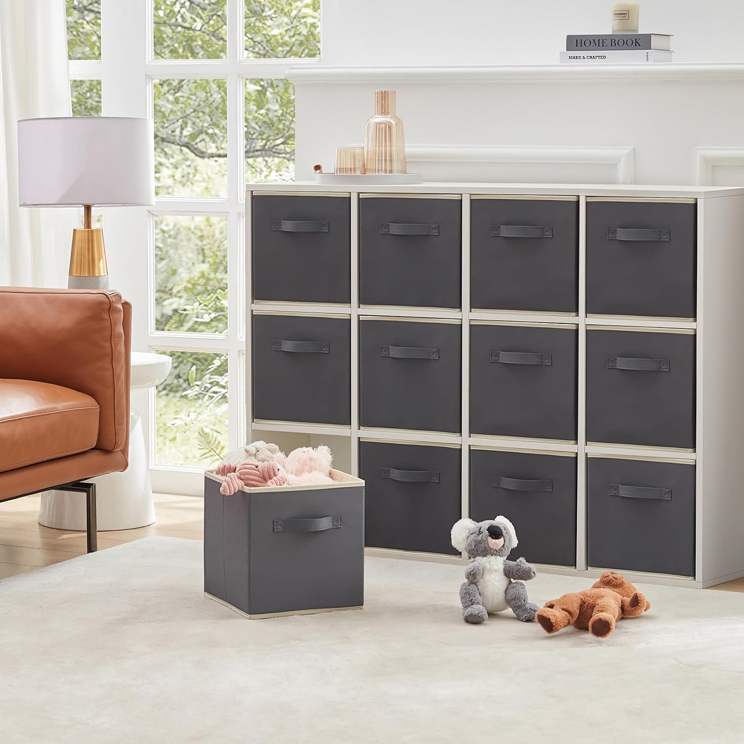 Thumbnail 6 de Lifewit 12-Pack 11-Inch Storage Cubes for Shelves