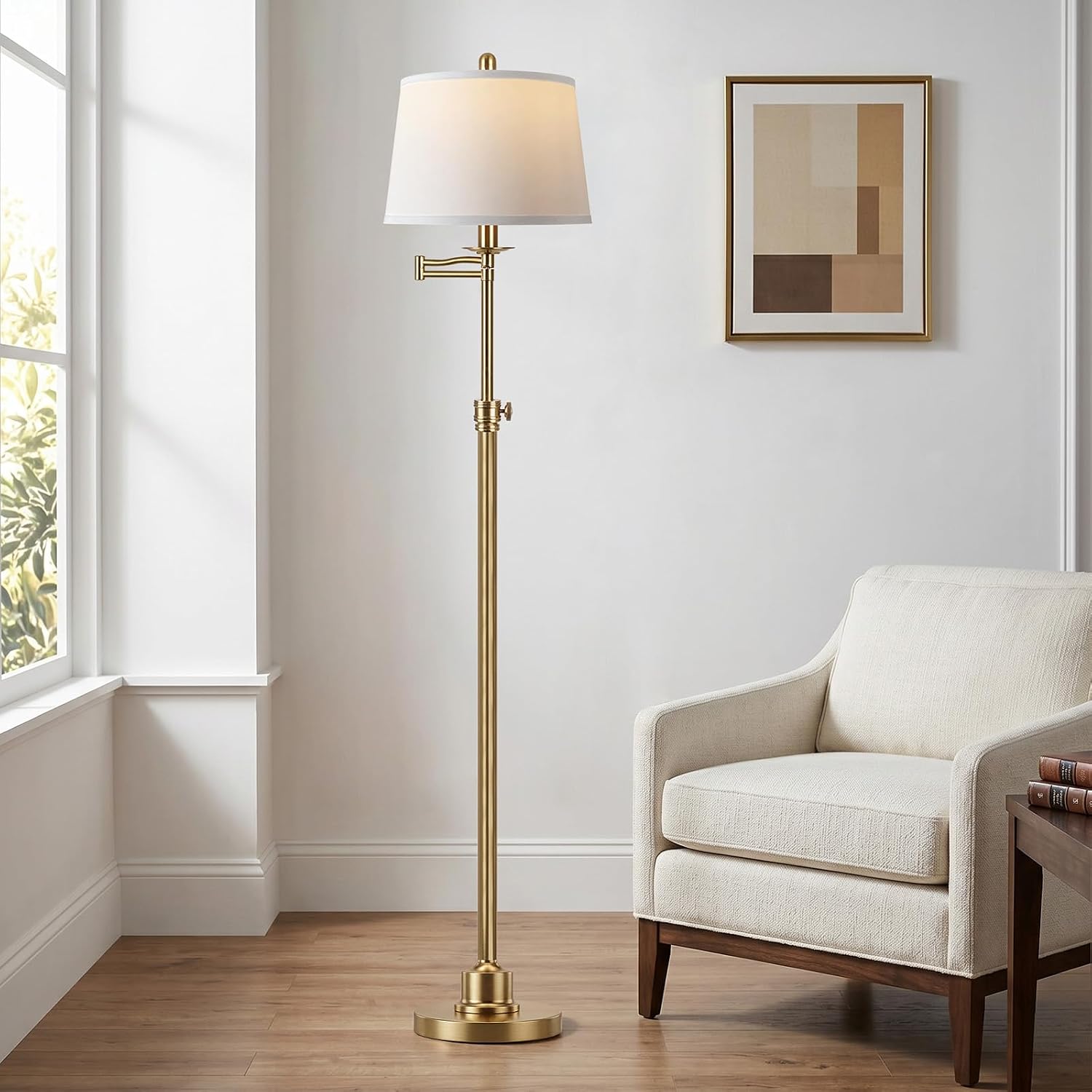 Detalle de Vintage Floor Lamp, Height Adjustable