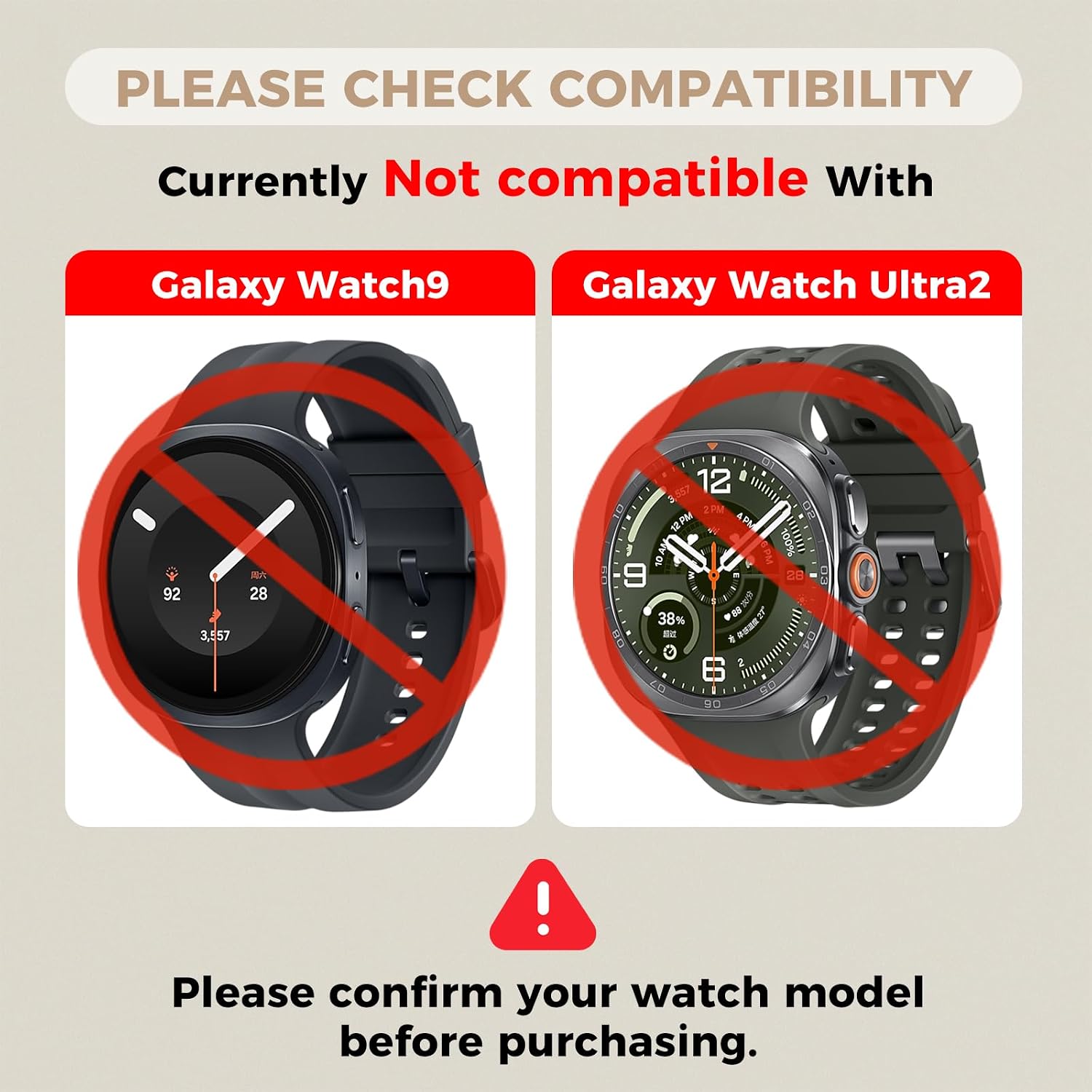 Thumbnail 1 de Watch Charger for Samsung Galaxy Watch with 3.3ft Magnetic USB A Charging Cable